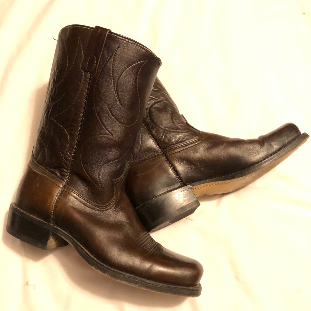 Vintage Dingo Men’s leather western boots